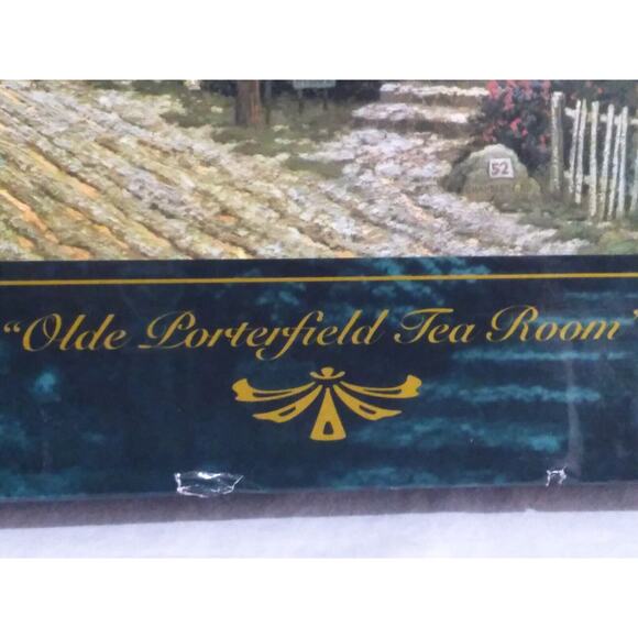 NIB Ceaco THOMAS KINKADE OLDE PORTERFIELD TEA ROOM 1,000 Piece Puzzle 20"X27 - Picture 8 of 8